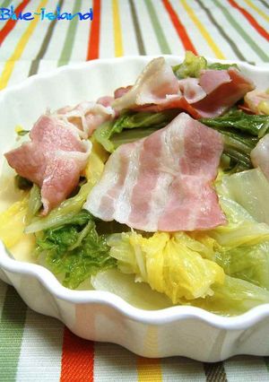 とっても簡単♪白菜ベーコン♪-レシピのメイン写真