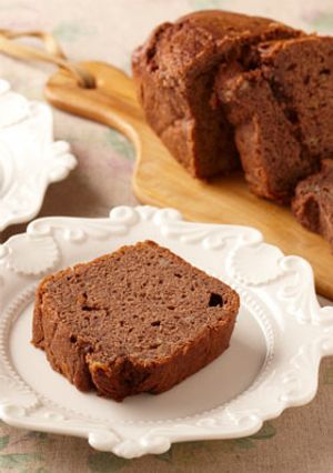 ちょっぴりリッチなバナナココアケーキ-レシピのメイン写真