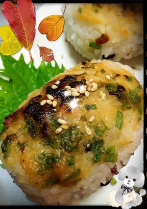 雑穀米で簡単大葉味噌おにぎり-レシピのメイン写真