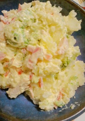 スモークチキンでポテサラのお味UP-レシピのメイン写真