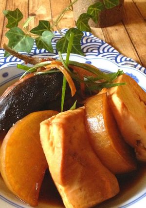 豆腐入りでヘルシーに＊ブリのあら大根-レシピのメイン写真