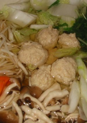 あっさり鶏だんご鍋-レシピのメイン写真