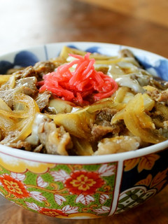 電子レンジでつくる牛丼-レシピのメイン写真