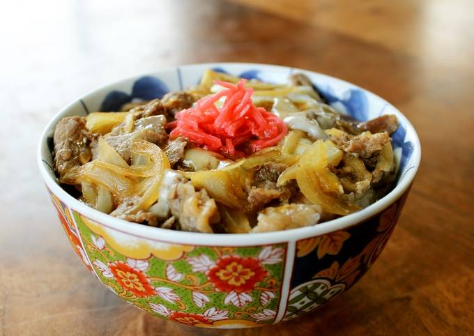 電子レンジでつくる牛丼 by メトレフランセ 【クックパッド】 簡単おいしいみんなのレシピが392万品