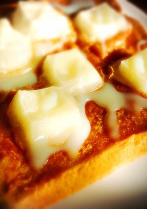 簡単☆お餅トースト♪-レシピのメイン写真