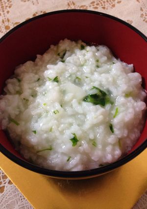 簡単！食べやすい♡炊飯器で作る七草粥-レシピのメイン写真