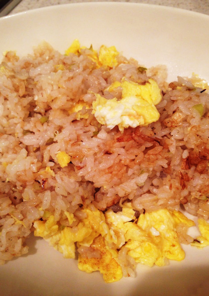 牛脂で卵とネギの炒飯-レシピのメイン写真
