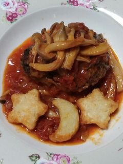 やわらか!ズボラ煮込みハンバーグ!-レシピのメイン写真