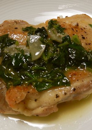 鶏の七草バター焼き-レシピのメイン写真