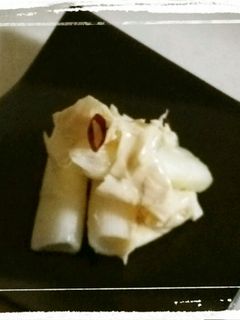 レモン風味、ねぎと湯葉の和え物-レシピのメイン写真