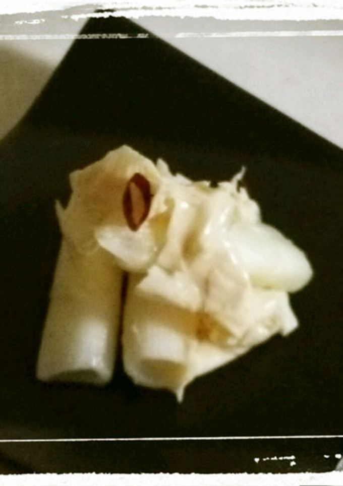 レモン風味、ねぎと湯葉の和え物-レシピのメイン写真