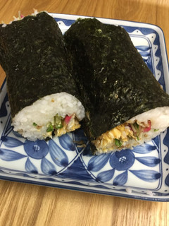 2015年節分・恵方巻き(じゃこ&漬物)-レシピのメイン写真