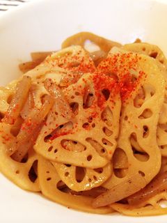 簡単美味しい!蒟蒻と蓮根のきんぴら-レシピのメイン写真