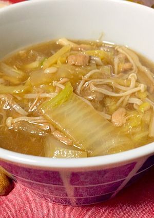 生姜でポカポカ！ツナと白菜のうま煮♪-レシピのメイン写真