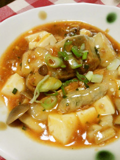 大絶賛!麻婆豆腐の素でお餅の豚肉巻き♪-レシピのメイン写真