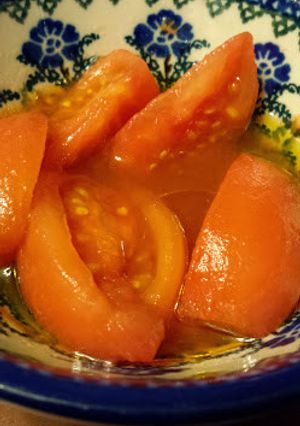 30分で簡単フレンチ風トマトのマリネ-レシピのメイン写真