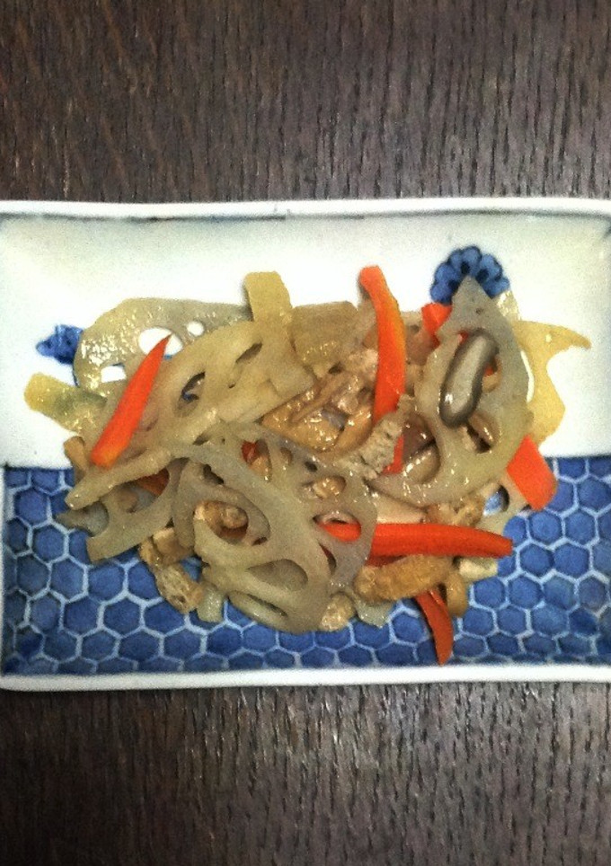 蓮根とにんじんの煮なます-レシピのメイン写真