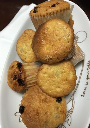 たっぷりバナナのカップケーキ-レシピのメイン写真