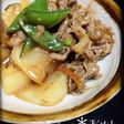 豚肉とカブの味噌炒め