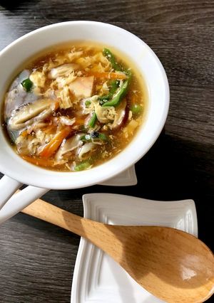 保育所給食から♡華風汁♡調味料は醤油だけ-レシピのメイン写真