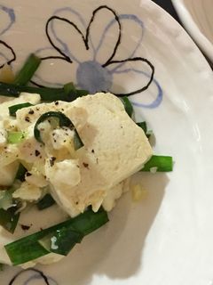 塩レモン♡ニラ豆腐炒め-レシピのメイン写真