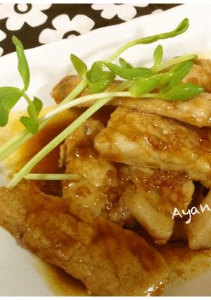 簡単＊旨い♪豚ロースのガーリック炒め-レシピのメイン写真