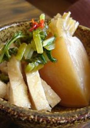 かぶと揚げの煮物-レシピのメイン写真
