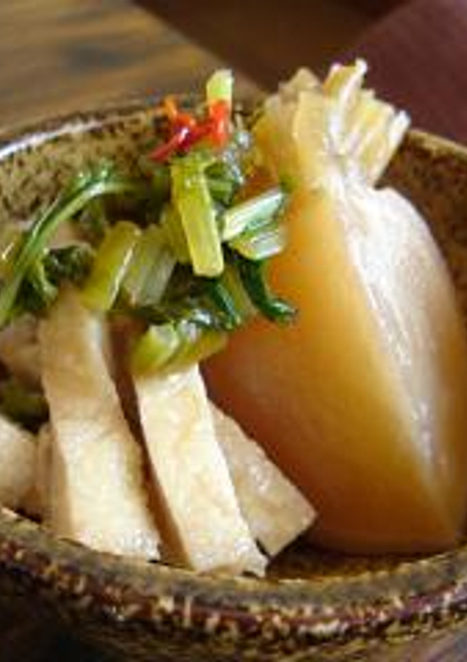かぶと揚げの煮物-レシピのメイン写真