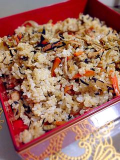 【母直伝】鶏ゴボウの混ぜご飯-レシピのメイン写真