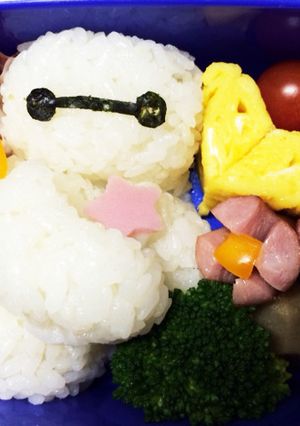 キャラ弁 ベイマックス-レシピのメイン写真