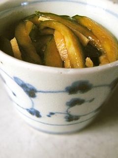 きゅうりと生姜のさっぱり漬け-レシピのメイン写真
