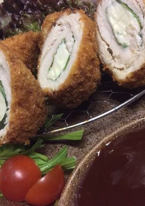 鶏ささみの大葉クリームチーズカツ☆-レシピのメイン写真