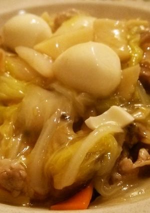 シーフードミックスを使って中華丼-レシピのメイン写真
