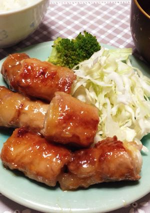 風邪予防☆簡単美味しくヘルシー肉巻きネギ-レシピのメイン写真