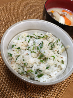 超簡単なのに美味しい!☆せりごはん-レシピのメイン写真