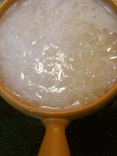 カニ缶と鶏ガラスープの素で中華粥-レシピのメイン写真
