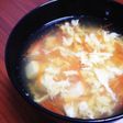 ☆簡単!☆にんじん・卵・豆腐のお吸い物