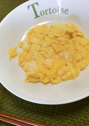 簡単！！ふわふわスクランブルエッグ-レシピのメイン写真