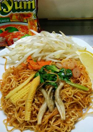 インスタントdeトムヤムクン焼そば-レシピのメイン写真