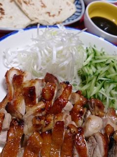 美味!簡単!白ネギと鶏肉の北京ダック風♡-レシピのメイン写真