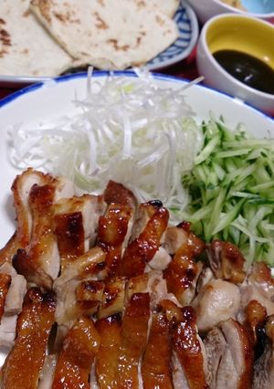 美味！簡単！白ネギと鶏肉の北京ダック風♡-レシピのメイン写真