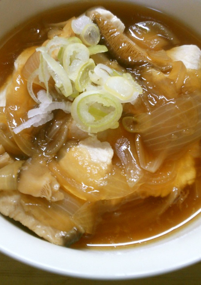 鶏肉の 玉ねぎ 椎茸で 簡単 あんかけ♡-レシピのメイン写真