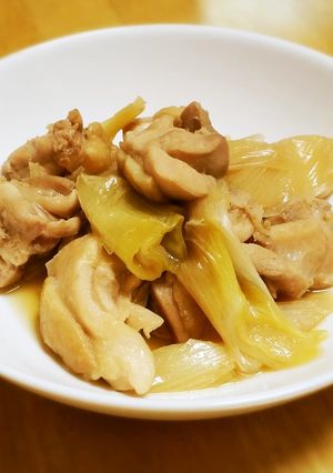 お肉が柔らか～い!!鶏とネギの甘辛煮☆-レシピのメイン写真