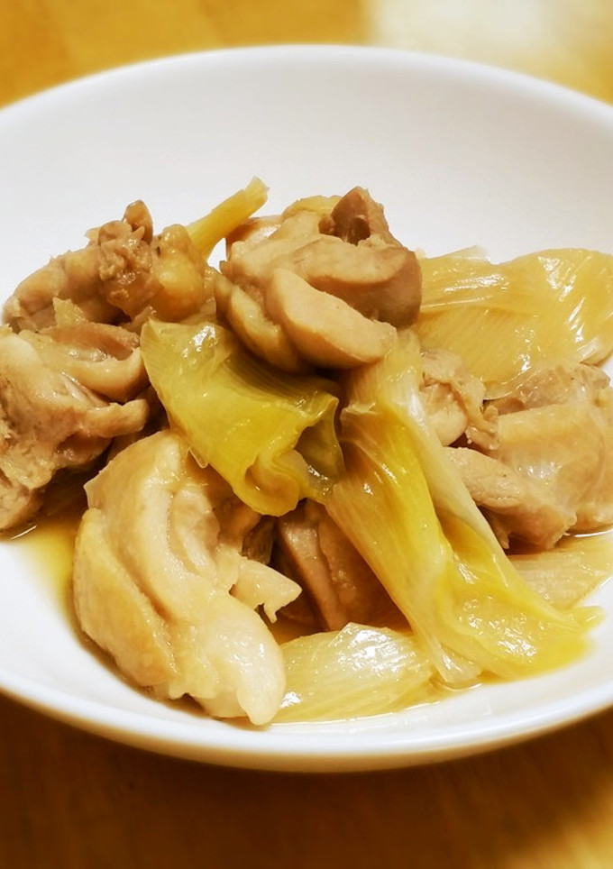 お肉が柔らか～い!!鶏とネギの甘辛煮☆-レシピのメイン写真