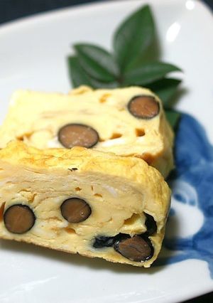 黒豆入り卵焼き-レシピのメイン写真