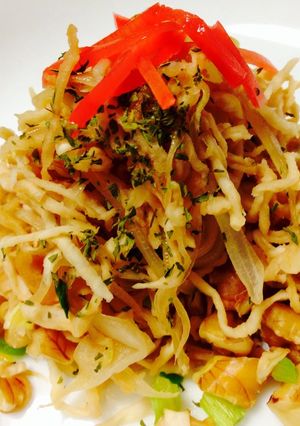 【簡単】大根☆焼きそば【マクロビおかず】-レシピのメイン写真
