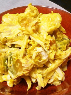 シャキシャキ美味しい♪かぼちゃサラダ-レシピのメイン写真