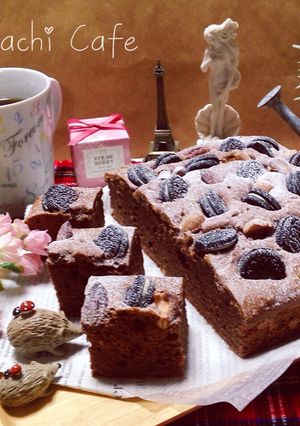 生クリームで♡オレオココアケーキ♪-レシピのメイン写真