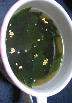 わかめスープ-レシピのメイン写真