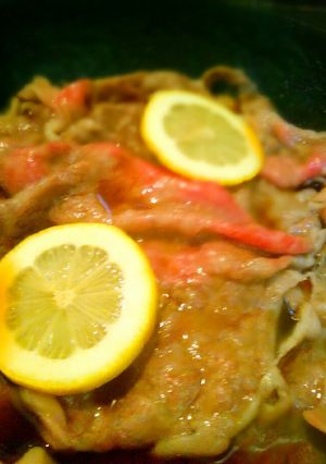 レモンステーキ　市販の「めんつゆ」で簡単-レシピのメイン写真